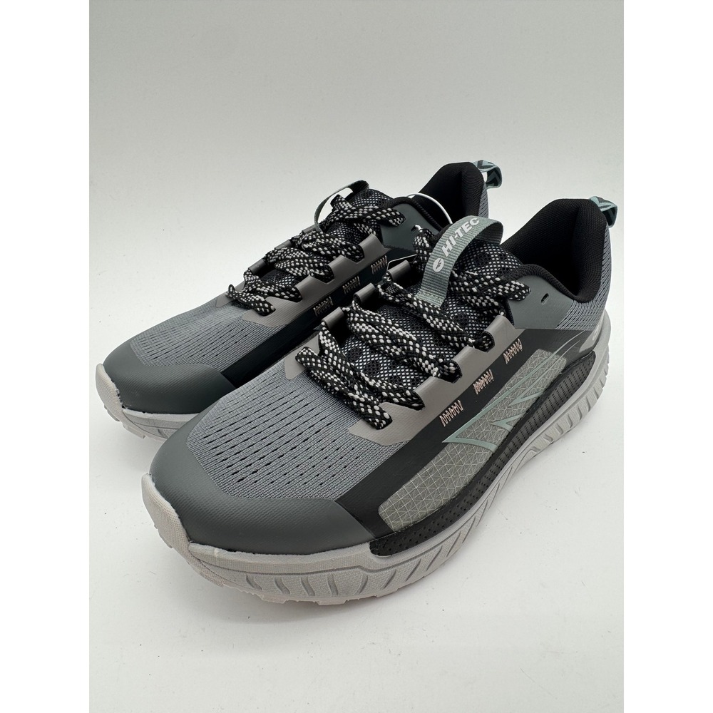 Hi-Tec Men's Size 8 Castle Rock Black Athletic‎ Running Shoes Sneakers